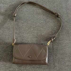 Vera Bradley Quilted Brown Crossbody Bag